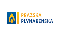 Pražská plynárenská logo